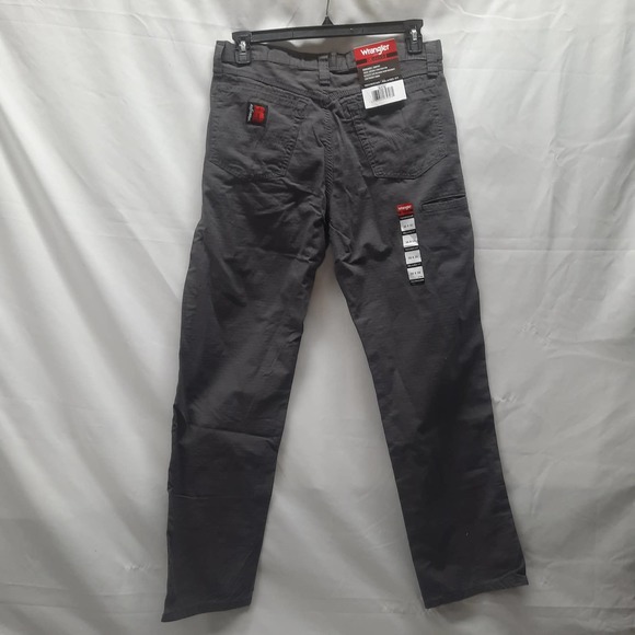 NWT Wrangler Charcoal RIGGS WORKWEAR Technician Relaxed Fit pants 32 X 32 - Picture 2 of 15